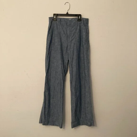 Gap Wide Leg Cotton, denim-colorway - Picture 3 of 7